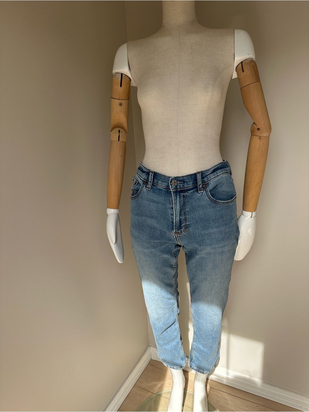 Abercrombie kids straight jeans 15/16